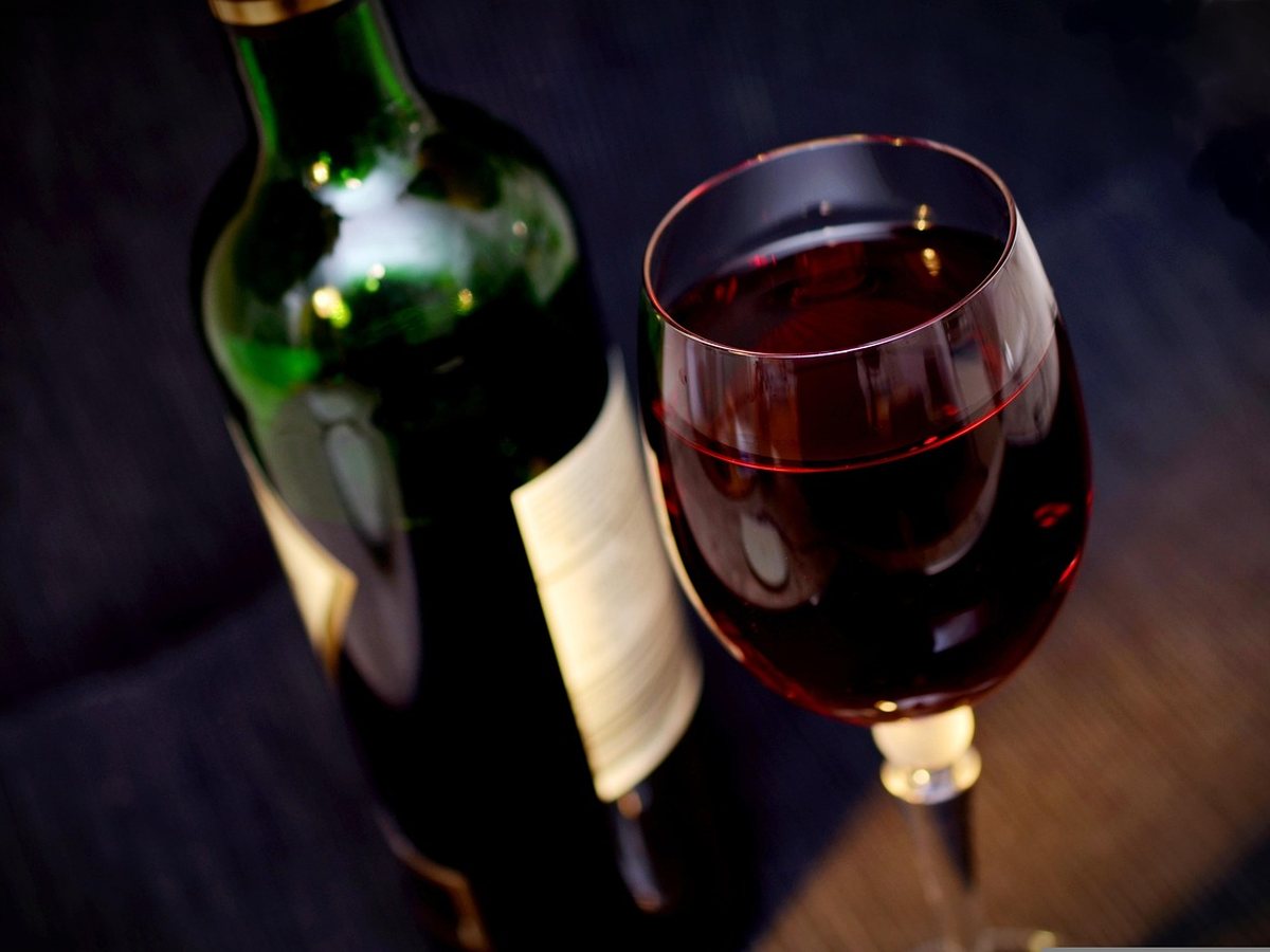 Wine service in the cellar
