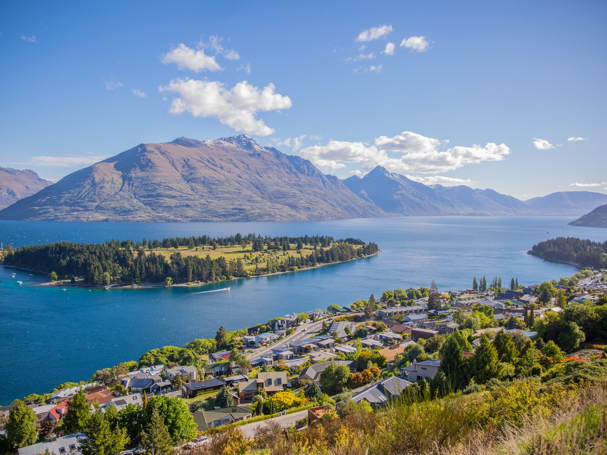 Queenstown from above