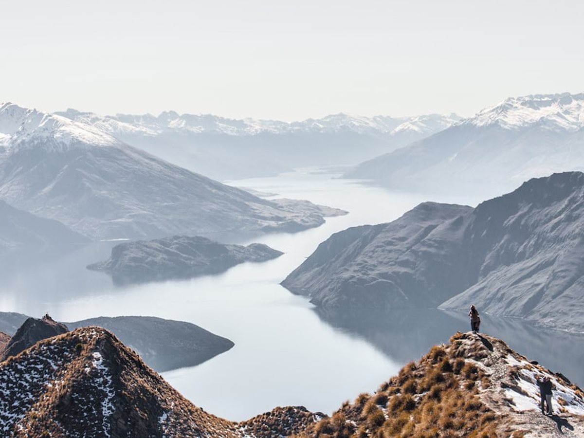 The Remarkables range across the lake